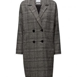 Mango Prince Of Wales Coat villakangastakki