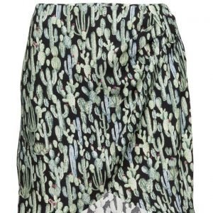 Mango Printed Skirt lyhyt hame