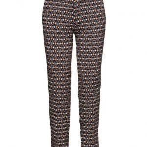 Mango Printed Trousers suorat housut