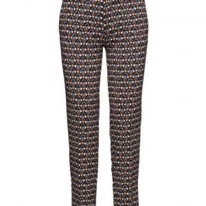 Mango Printed Trousers suorat housut