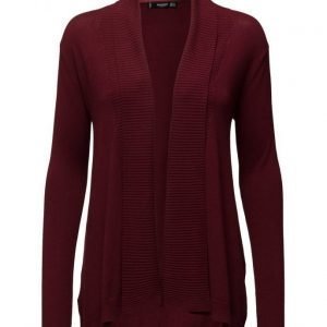 Mango Ribbed Lapel Cardigan neuletakki