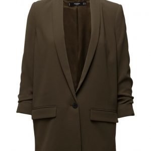 Mango Ruched Sleeves Blazer bleiseri