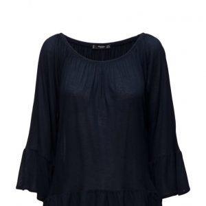 Mango Ruffled Blouse pitkähihainen pusero