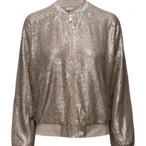 Mango Sequined Bomber bomber takki