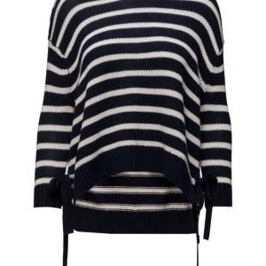 Mango Side Slit Cotton-Blend Sweater neulepusero