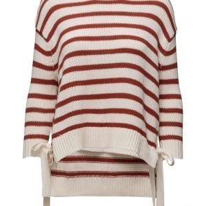 Mango Side Slit Cotton-Blend Sweater neulepusero