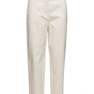 Mango Straight Cotton Trousers suorat housut