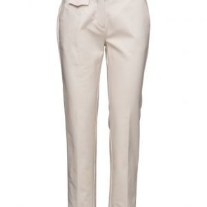 Mango Straight Cotton Trousers suorat housut