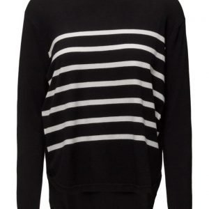 Mango Stripe Pattern Sweater neulepusero