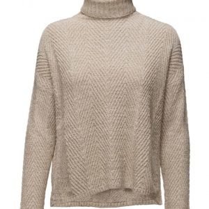 Mango Stripe Textured Sweater poolopaita