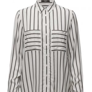 Mango Striped Blouse pitkähihainen pusero