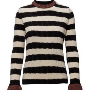 Mango Striped Rib Sweater neulepusero