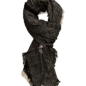 Mango Striped Scarf huivi