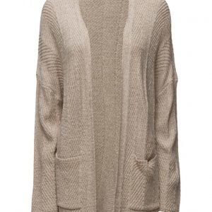 Mango Striped Texture Cardigan neuletakki