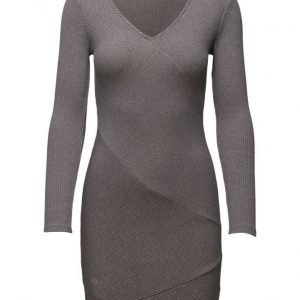 Mango Tailored Ribbed Dress neulemekko