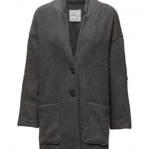 Mango Texture Unstructured Coat kevyt päällystakki