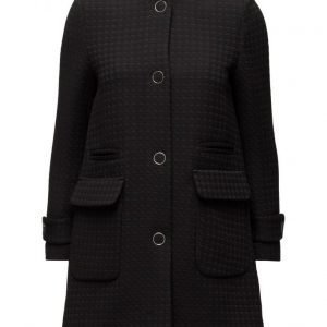 Mango Textured Coat kevyt päällystakki