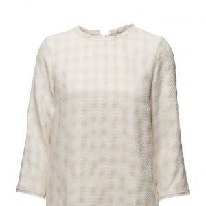 Mango Textured Cotton-Blend Sweater pitkähihainen pusero