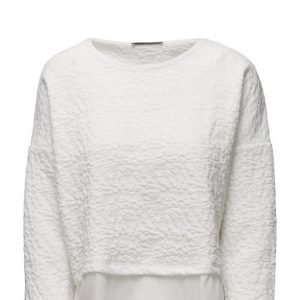 Mango Textured Cotton-Blend Sweatshirt svetari