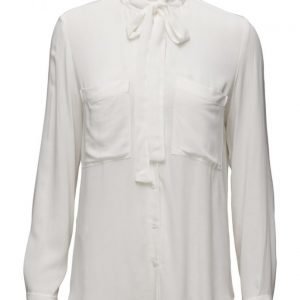 Mango Tie-Neck Blouse pitkähihainen pusero