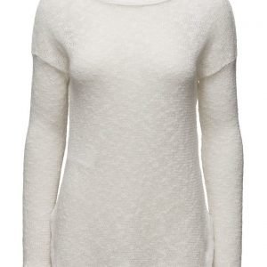 Mango Trimmed Cotton-Blend Sweater neulepusero