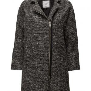 Mango Unstructured Wool-Blend Coat villakangastakki