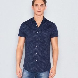 Marccetti Aston Short Sleeve Shirt Navy