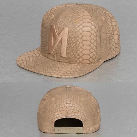 Maskulin Snapback Lippis Khakiruskea