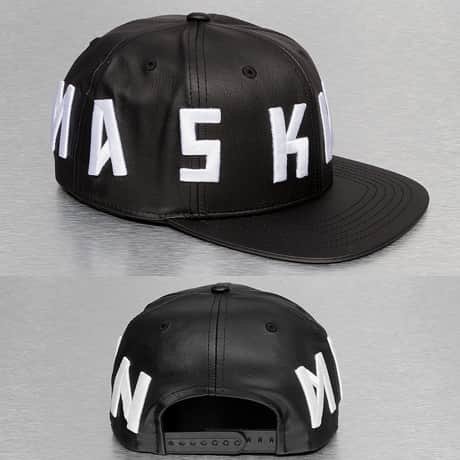 Maskulin Snapback Lippis Musta