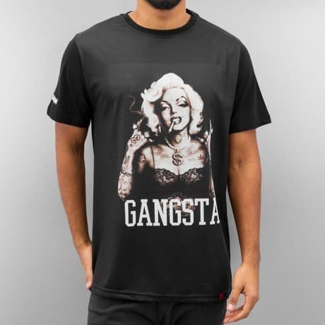 Maskulin T-paita Musta