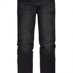 Men Plus Housut Black Stone Washed