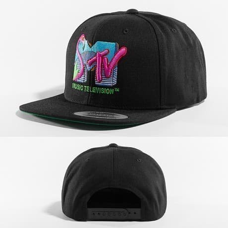 Merchcode Snapback Lippis Musta