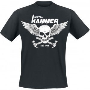 Metal Hammer New Skull T-paita