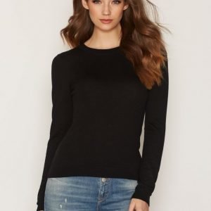 Michael Kors Crss Scoop Back Ls Sweat Neulepusero Black