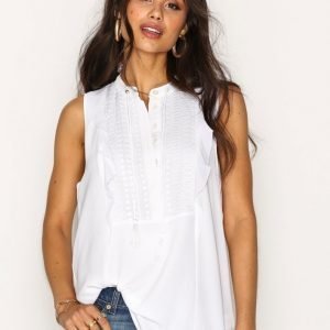 Michael Kors Lace Tank Toppi White