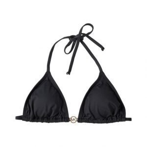 Michael Kors Logo Triangle Halter Bikiniyläosa