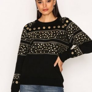 Michael Kors Stud Sweatshirt Neulepusero Black / Gold