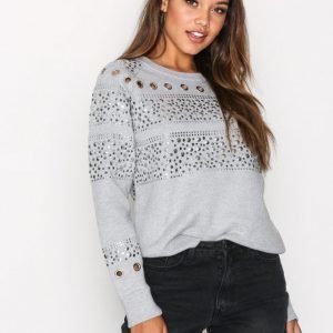 Michael Kors Stud Sweatshirt Neulepusero Pearl