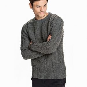 Minimum Fairview Knit Pusero Grey Melange