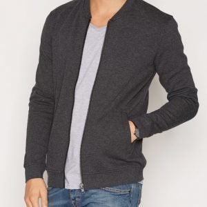 Minimum Garton Sweatshirt Pusero Dark Grey Melange