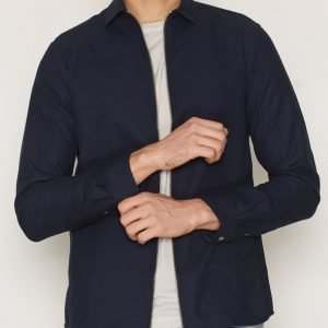 Minimum Halki Shirt Kauluspaita Dark Navy