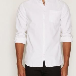 Minimum Nacka Shirt Kauluspaita White