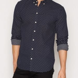 Minimum Rex Shirt Kauluspaita Dark Navy