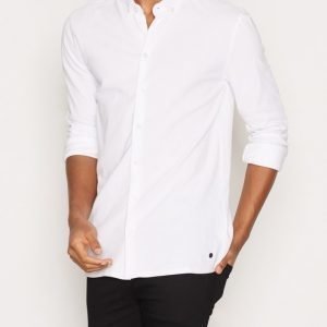 Minimum Stuart Shirt Kauluspaita White