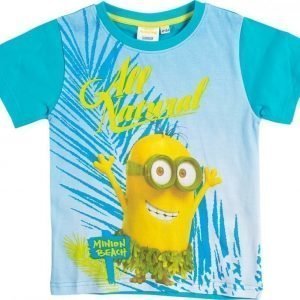 Minions Despicable me T-paita Turquoise