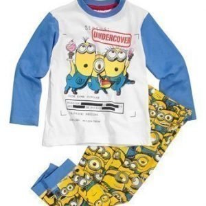 Minions Pyjama Sininen Kuvioitu