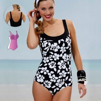 Miss Mary Swimsuit with figure shaping front 44-52