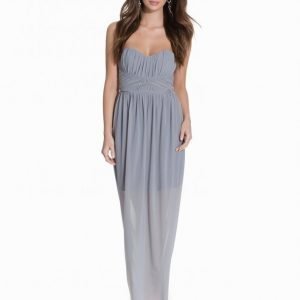 Miss Selfridge Bandeau Maxi Dress Maksimekko Grey