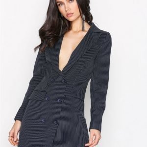 Missguided Blazer Dress Kotelomekko Navy