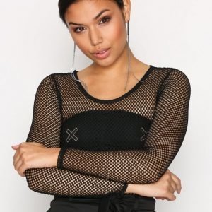 Missguided Fishnet Body Black